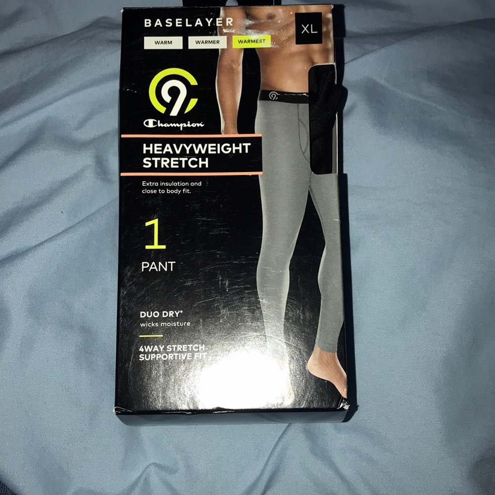 Champion Baselayer Pant Heavyweight Stretch
